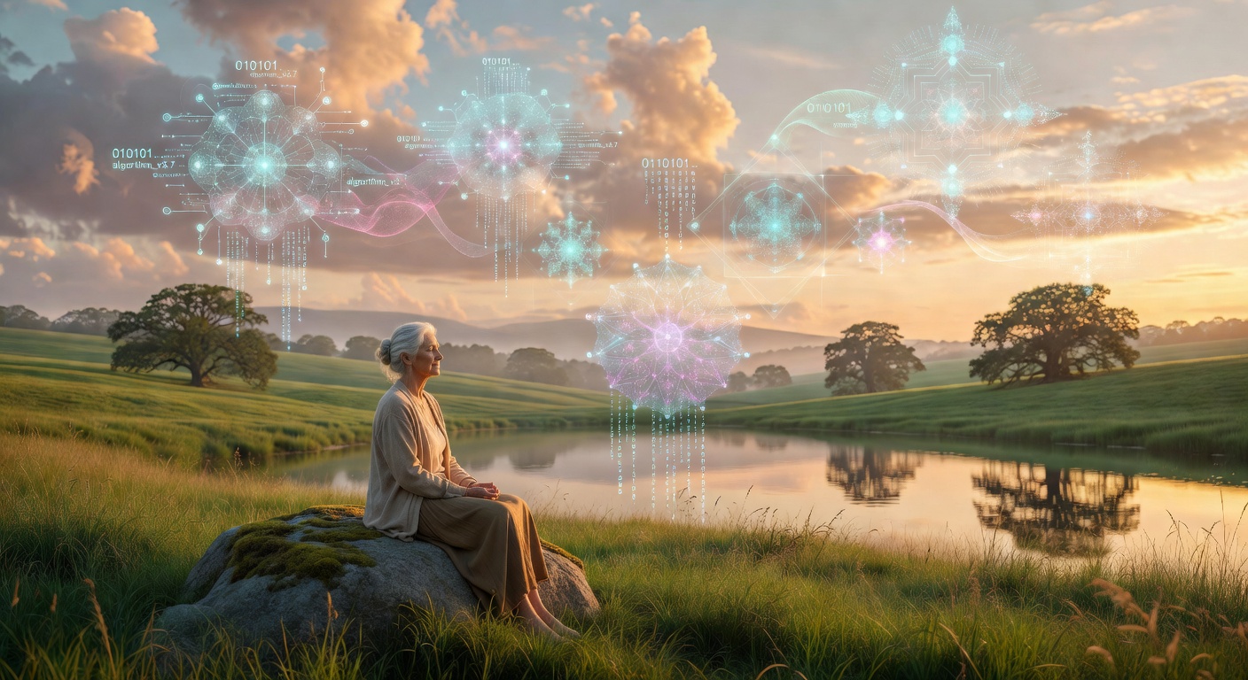 温かな光に包まれた声のイメージイラスト